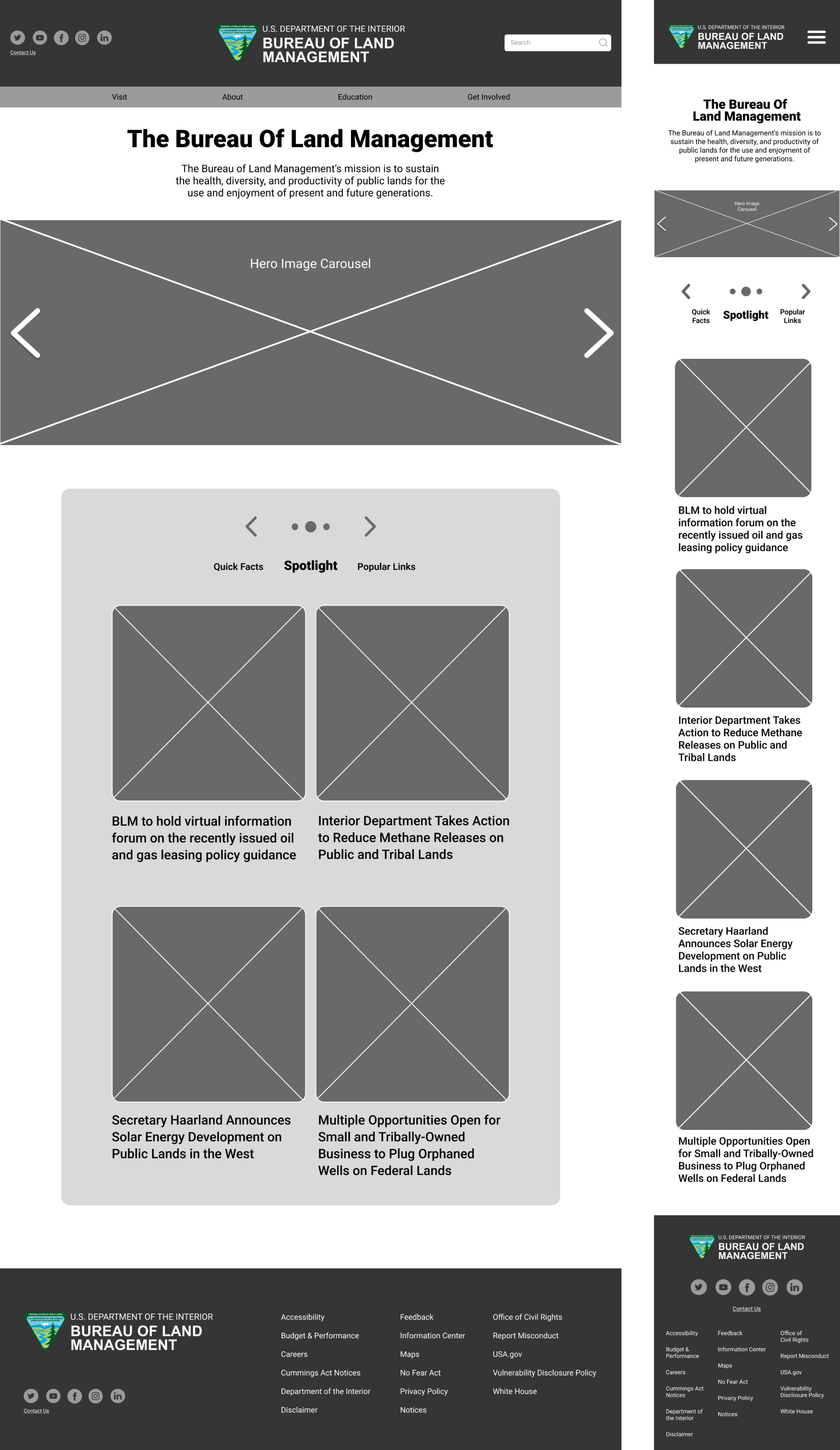 Image of low fidelity prototypes